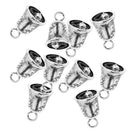 10pcs Jingle Bell Shape for Crafting And Embellishing Findings Loose Beads