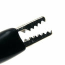 10 Pairs Insulated Covers Nickel-plated Steel Crocodile Clips--Black and Re
