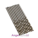 10PCS 2.5mm Micro HSS Twist Drilling Auger bit for Electrical Drill New