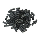 100Pcs Bike Bicycle Cycling Black Brake Cable End Caps Lined Ferrules Crimps