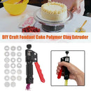 Polymer Clay Extruder Sugar DIY Craft Bakeware Decorating Tool Fondant Cake