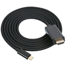 Type C USB-C to HDMI Cable 6FT USB 3.1 (Thunderbolt 3 Compatible) For Table B7L8