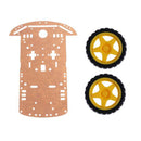 Avoidance Tracking Motor Smart Robot Car Chassis Kit 2WD Ultrasonic ArduinoB Ew