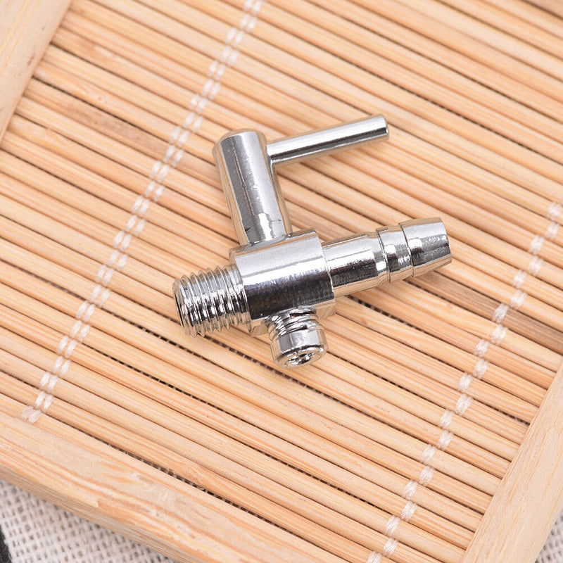 air flow line stainless steel control valve aquarium fish tank lever pumptube