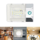 24LED Dome Light Stepless Dimming Interior Ceiling Reading Lamp for RV Boat