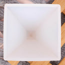 White Silicone Mold Crystal Epoxy Pyramid Silicone Mould Crystal Drops Mold