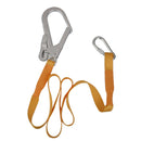 Safety Outdoor Climbing Harness Belt Lanyard Fall Protection Rope Carabineer