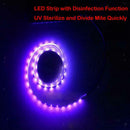 DC5V UV Ultraviolet Purple LED Strip Lights UV Lamp USB Powered_2m