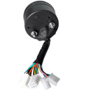 1X(Motorcycle Lcd Meter Odometer Tachometer Speedometer Low Oil Alarm Lcd O
