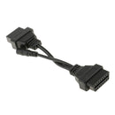 OBD1 to OBD2 Diagnostic Scanner Adapter Cable for Mitsubishi Hyundai