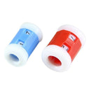 2 Large Red Plastic Knit Knitting Needles Row Counter +2 Small Blue Plastic H7H4
