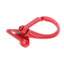 Aluminum Motorcycle Holder Carry Helmet Bag Bottle Hanger Hook Red