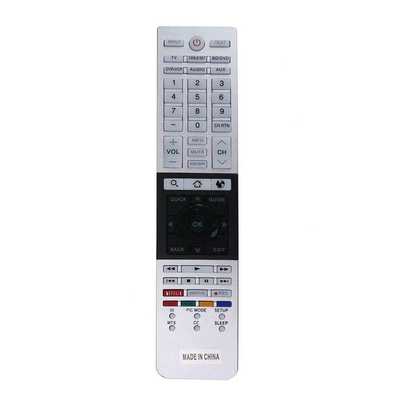 Remote Control Replacement for Toshiba CT-90428 75033412 PK11V01840I