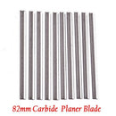 10Pcs Reversible High Speed Steel Planer Blades 82Mm X 5.5Mm For Cutting So M3E7