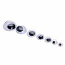 700 Googly Wiggly Wobbly Eyes SELF ADHESIVE Crafts NEW Mixed 7 Sizes 4mm to 12mm