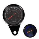 Motorcycle Black Tachometer Gauge 13000 RPM with Bracket for Cafe Racer ATV UTV
