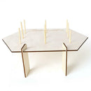 Donuts Wall Stand Dessert Cake Display Rack Wedding Birthday Party Decor