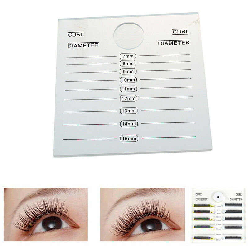 Eyelash Extension Tray Adhesive Glue Pallet Holder Stand Lashes Display Bo BX