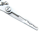 Stainless Steel Multi-Function Clamp Pliers Scissors Hook Fishing Gear Pes ADJ