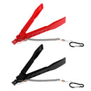 Fishing Gripper Plier Fish Body Clamp Holder Controller with Lanyard Red