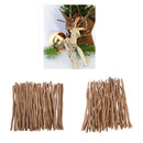 100x Wood Branch Rod Lots Driftwood Wooden Shaped Wood Hobbies Woodworking
