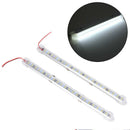 2x 12V 72 LED Car Interior White Strip Lights Bar Lamp Van Caravan ON OFF SwitOZ