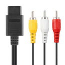 1.8 Meters Composite AV Audio Video Cords Cable for Nintendo N64 Gamecube