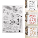 Handmade Umbrella Clear Silicone Stamp Scrapbook Photo Album Card DIY Best E4R2
