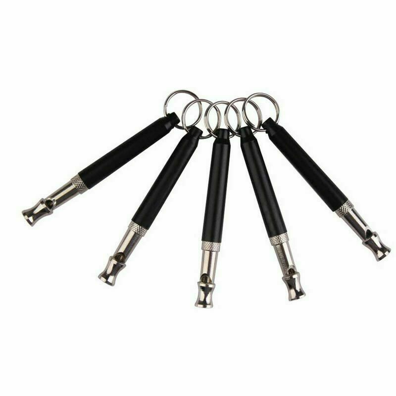 Metal Dog Whistle UltraSonic Supersonic Sound Pet Command Training Obedience J7