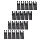 20-pack Metal Wood Oscillating Multitool Quick Release Saw Blade, 34mm