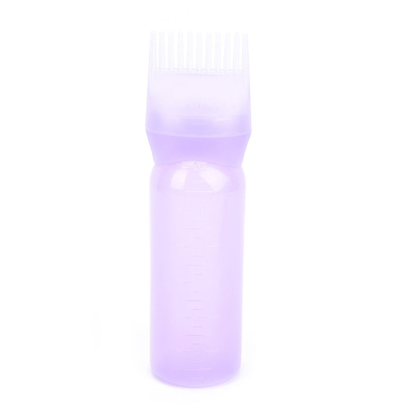 120ML Hair Dye Bottle Applicator Comb Dispensing Salon Hair Coloring Dye WGJ Bj