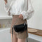 Stone Leather Shoulder Handbags Women Chain Armpit Messenger Bags (Yellow) A#S