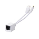 Passive Power over Ethernet PoE Adapter Injector + Splitter Kit 5v 12v 24v