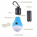 (3Pack)Mountaineering Buckle Portable Lantern Emergency Tent LED Light Bulb V1X4