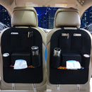 Tidy Auto Car Back Seat Multi Pocket Storage Organizer Felt Tissue B Holder J9E4