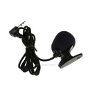 3.3FT Braided Wire Lavalier Lapel Tie Clip-On Microphone Mono 3.5mm Mic hv2n
