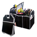 Extra Large Car Auto Trunk Organizer with 3 CompartmentsS Gw