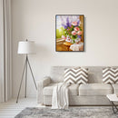 5D DIY Diamond Painting Full Flower Embroidery Cross Stitch Mosaic Picture A