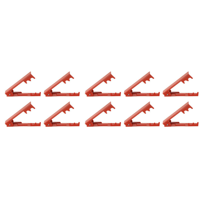 10Pcs  Red Metal Florist Garden Floral Rose Thorn Stripper Stem Leaf Cut Tool
