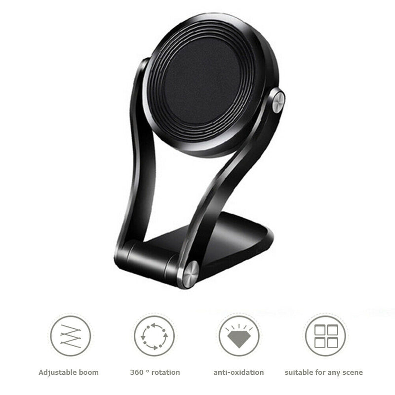 Magnetic Phone Holder 360 Degree Rotation Car Center Console Navigation Stand