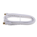 90 Degree TV 9mm Coaxial Aerial Male to Female RF Antenna Cable