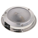 Marine Car Vehicle Dome Roof Ceiling Interior Reading Light Lamp Round, New