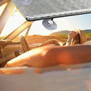Retractable Car Auto Side Window Sun Shade Shield Cover Roll Curtain Visor PLY
