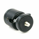 Black Mini Tripod Ball Head Camera Support 0.7 cm 1/4 in Black Easy Install X4Y4