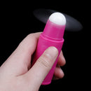 Mini portable pocket fan cool air hand held battery travel blower cooler  J Kn