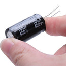 10 Pcs 18x35mm 100uF 400V Polarized Aluminum Electrolytic Capacitors