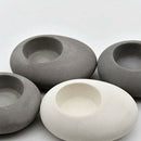 Cobblestone Candlestick Silicone Mold Concrete Flowerpot Mould Handmade Cem