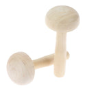 Wooden Mushroom Roller Paper Printing Ink Rubbing Use Art Craft Printmaking Tool