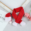 Christmas Santa Wine Bottle Scarf+ Hat Cover Bag Dinner Party Table Decor JR