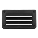 Louvered Air Vent Grille Cover, 14x7.9cm (5.51''x3.11'') Hood, High Quality ABS